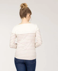 Marinière Femme Violet -Vetements Simples Magasin prod 10005 mariniere ml parme mecora 666x812 fc7ea0111e0b