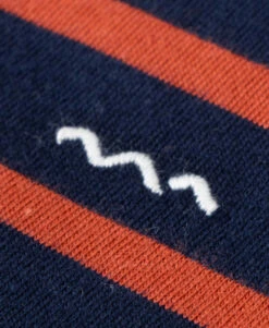 Marinière Manches Courtes Garçon Fond Bleu Marine Rayé Terracota 6 Marinière Manches Courtes Garçon Fond Bleu Marine Rayé Terracota -Vetements Simples Magasin prod 10052 mariniere mc fond indigo raye terracota ecogark 666x812 fc7ea0111e0b
