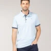 Polo Bleu Azur Homme -Vetements Simples Magasin prod 10061 polo mc bleu azurin oldun 666x812 fc7ea0111e0b