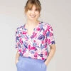 Blouse Imprimé Floral Femme 1 Blouse Imprimé Floral Femme -Vetements Simples Magasin prod 10072 blouse mc imprime coxe 666x812 fc7ea0111e0b