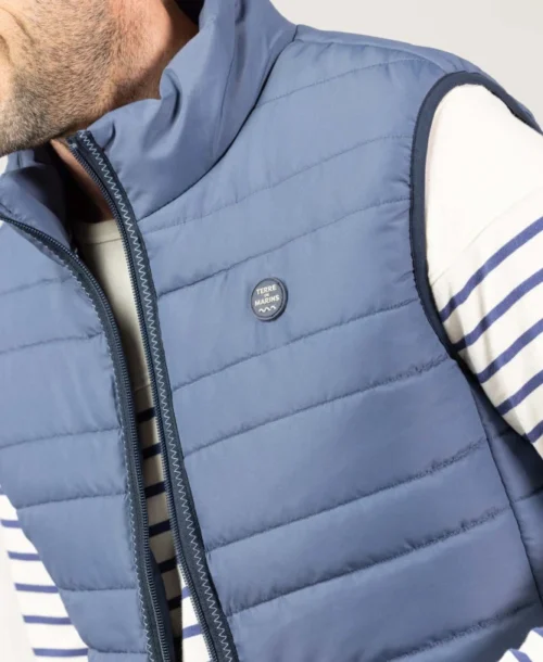 Doudoune Bleu Ciel Sans Manches Homme -Vetements Simples Magasin prod 10105 doudoune bleu ciel xavier 666x812 fc7ea0111e0b