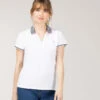Polo Blanc Femme -Vetements Simples Magasin prod 10120 polo mc blanc optique polay 666x812 fc7ea0111e0b