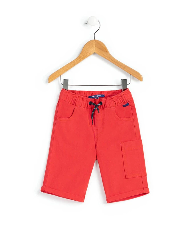 Bermuda Rouge Garçon 3 Bermuda Rouge Garçon