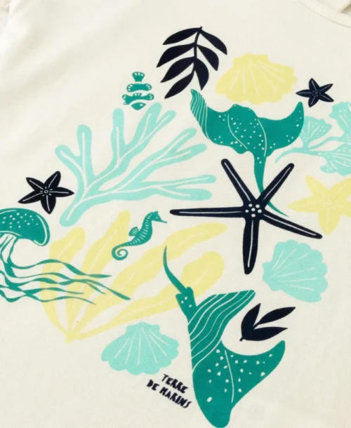 T-Shirt Fille Grège Imprimé 7 T-Shirt Fille Grège Imprimé -Vetements Simples Magasin prod 10172 tee shirt mc grege tosca 666x812 fc7ea0111e0b