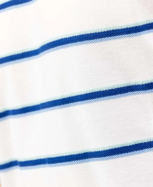 T-shirt Col Tunisien Rayé Bleu Vert Homme -Vetements Simples Magasin prod 10226 tee shirt mc fond blanc raye bleu vert tulum 666x812 fc7ea0111e0b