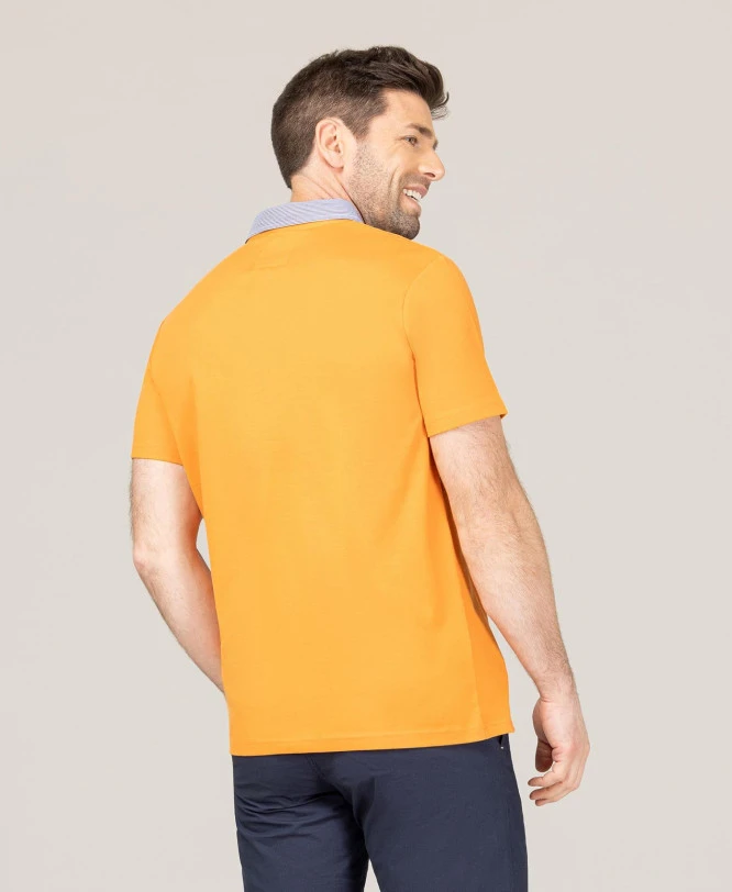 Polo Orange Clair Homme 4 Polo Orange Clair Homme – Image 2