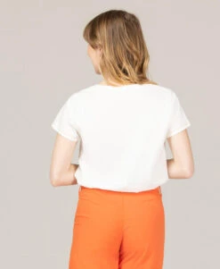 Vetements Simples Magasin -Vetements Simples Magasin prod 10332 tee shirt mc ecru tarina 666x812 fc7ea0111e0b