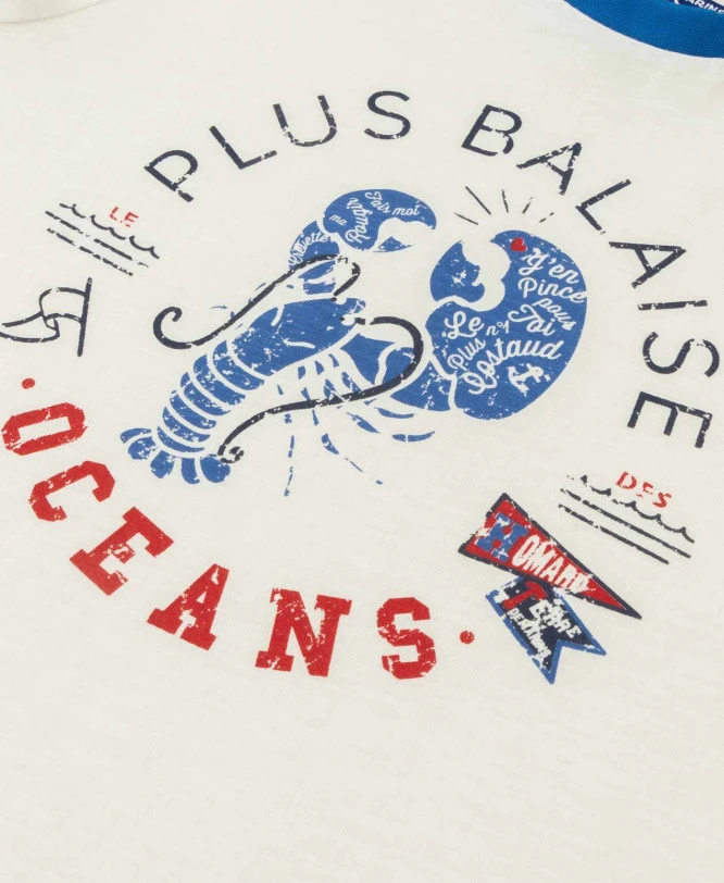 T-Shirt Garçon Imprimé Homard 5 T-Shirt Garçon Imprimé Homard – Image 3