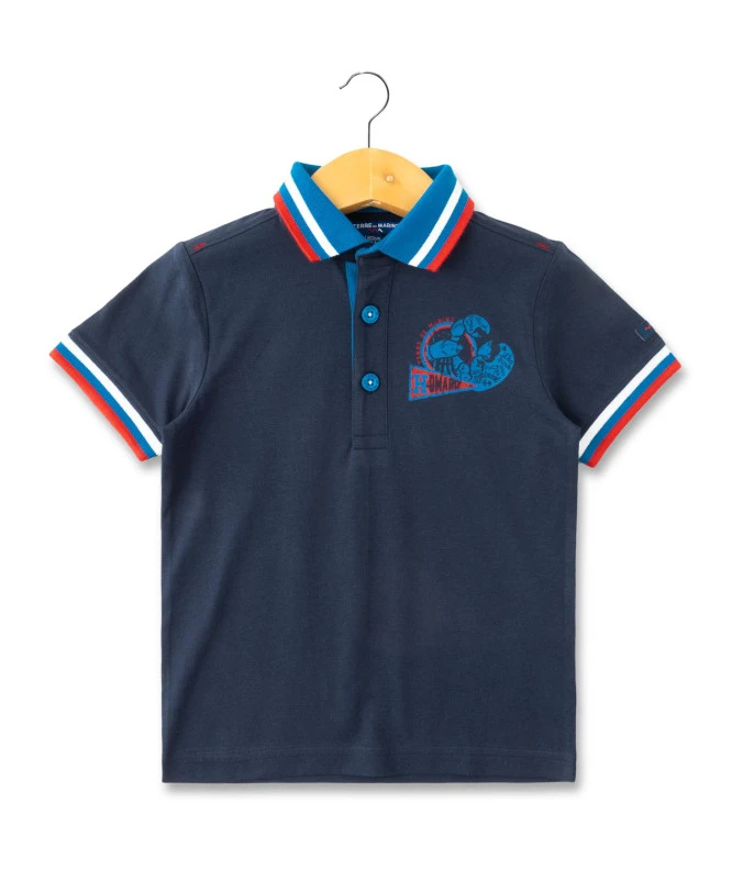 Polo Garçon Bleu Marine 3 Polo Garçon Bleu Marine