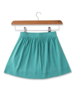 Jupe Fille Réversible Imprimé/vert -Vetements Simples Magasin prod 10420 jupe courte imprime vert lagon jael 666x812 fc7ea0111e0b