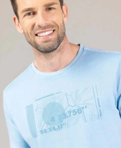 Vetements Simples Magasin -Vetements Simples Magasin prod 10469 tee shirt mc bleu trestan 666x812 fc7ea0111e0b