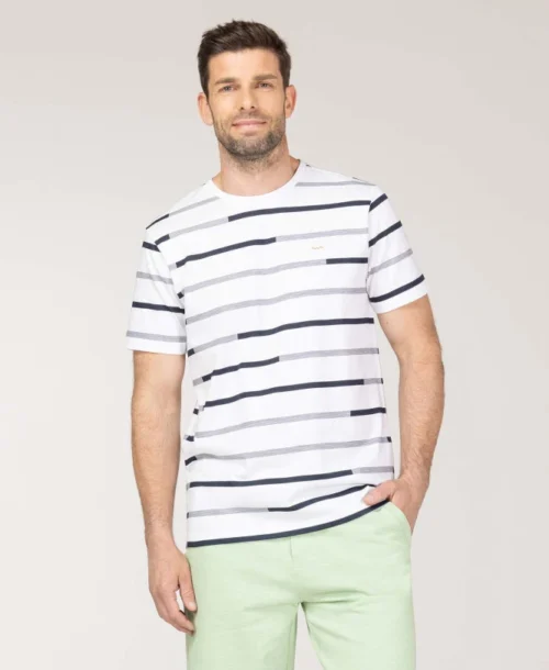 T-shirt Rayé Homme