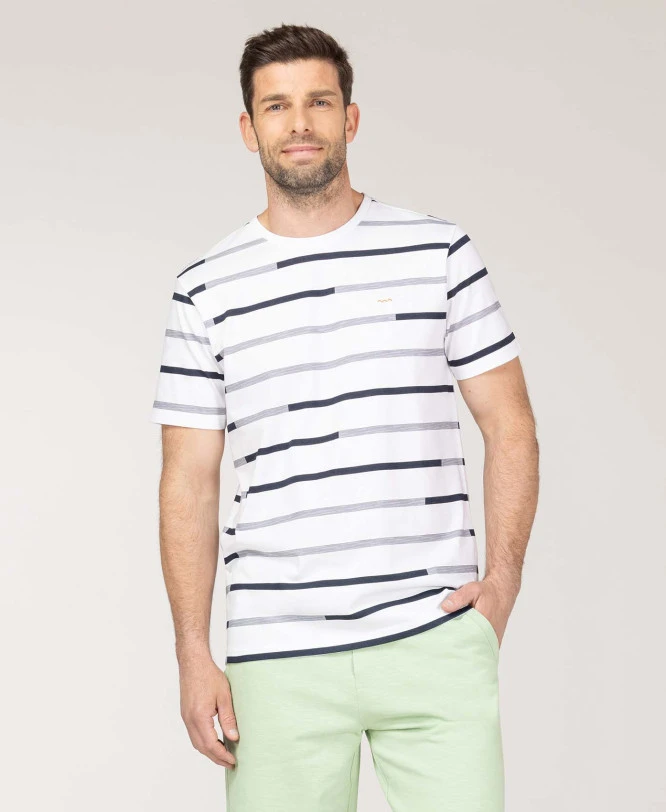 T-shirt Rayé Homme 3 T-shirt Rayé Homme