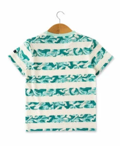 T-shirt Garçon Rayures Imprimé -Vetements Simples Magasin prod 10481 tee shirt mc imprime grege tobio 666x812 fc7ea0111e0b