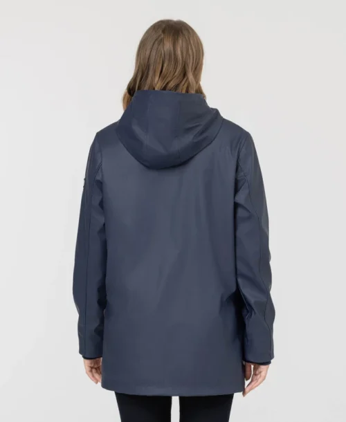Ciré Bleu Marine Femme 15 Ciré Bleu Marine Femme -Vetements Simples Magasin prod 10518 imper cire indigo fecirec 666x812 fc7ea0111e0b
