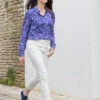 Pantalon Blanc 7/8ème Femme 2 Pantalon Blanc 7/8ème Femme -Vetements Simples Magasin prod 10576 7 8eme blanc optique ciona 666x812 fc7ea0111e0b
