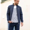Veste Bi-matière Bleu Marine Homme -Vetements Simples Magasin prod 10582 veste ml indigo jortou 666x812 fc7ea0111e0b
