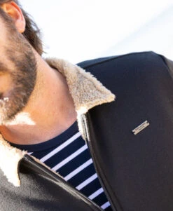 Veste Noir En Molleton Homme -Vetements Simples Magasin prod 10608 veste ml noir vesma 666x812 fc7ea0111e0b