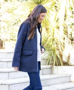 Manteau Bleu Marine Femme 7 Manteau Bleu Marine Femme -Vetements Simples Magasin prod 10613 manteau indigo xalam 666x812 fc7ea0111e0b