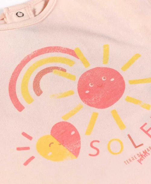 Ensemble T-shirt Imprimé + Short Corail Bébé Fille 9 Ensemble T-shirt Imprimé + Short Corail Bébé Fille -Vetements Simples Magasin prod 10666 ens short haut grege efaride 666x812 fc7ea0111e0b