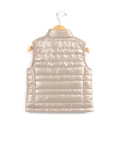 Doudoune Sans Manches Fille Doré