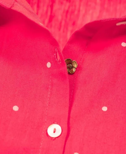 Chemise Rose Femme 6 Chemise Rose Femme -Vetements Simples Magasin prod 1818 chemise chemisier ml imprime rose baldellia 666x812 fc7ea0111e0b