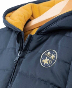 Doudoune à Capuche Bleu Marine Fille -Vetements Simples Magasin prod 1942 manteau marine cagina 666x812 fc7ea0111e0b