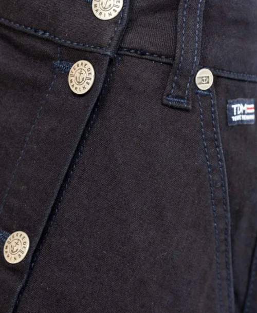 Jupe Courte En Jean Bleu Marine Femme -Vetements Simples Magasin prod 2243 jupe courte denim bleu codon 666x812 fc7ea0111e0b