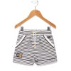 Short Fille Rayé -Vetements Simples Magasin prod 2358 short fond blanc raye indigo kiwina 666x812 fc7ea0111e0b