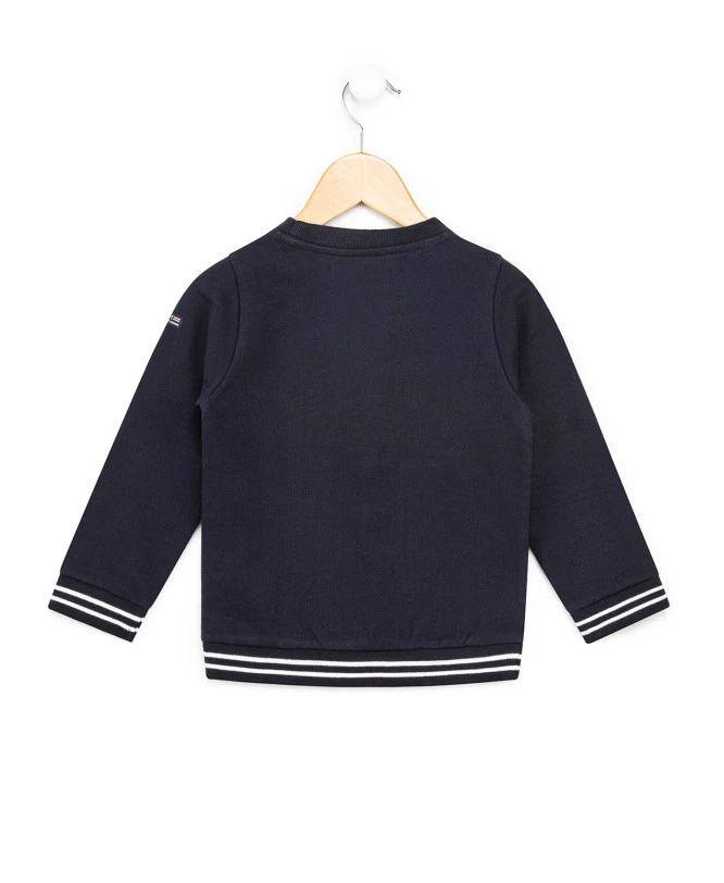 Sweat Marine Maxi Coeur Fille 4 Sweat Marine Maxi Coeur Fille – Image 2