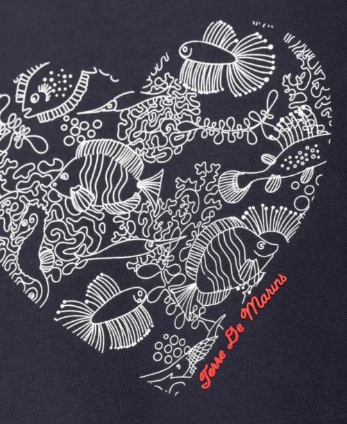 Sweat Marine Maxi Coeur Fille -Vetements Simples Magasin prod 265 sweat marine remail 666x812 fc7ea0111e0b