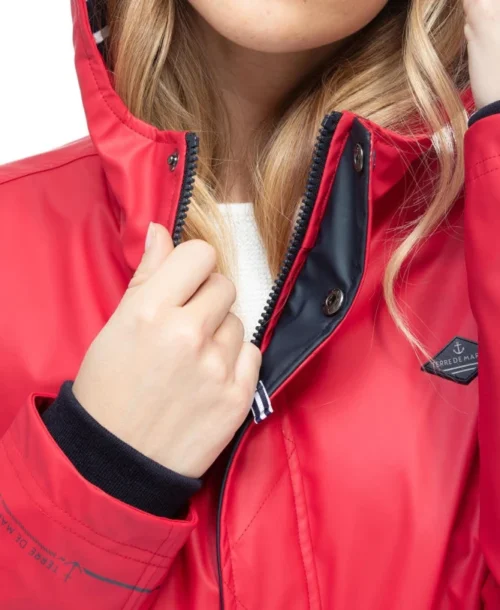 Ciré Rouge Adulte -Vetements Simples Magasin prod 3725 imper cire rouge marin tempete 666x812 fc7ea0111e0b