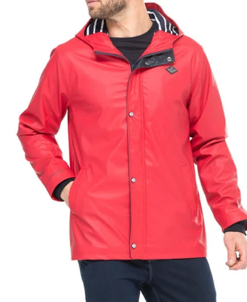 Ciré Rouge Adulte -Vetements Simples Magasin prod 3726 imper cire rouge marin tempete 666x812 fc7ea0111e0b