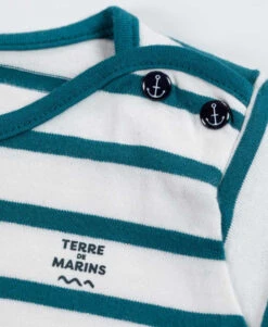 MARINIERE MC FD NATUREL RY BLEU CANARD PESTELAN -Vetements Simples Magasin prod 3937 mariniere mc fd naturel ry bleu canard pestelan 666x812 fc7ea0111e0b