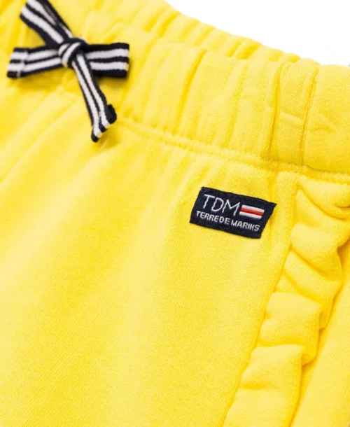 Short En Molleton Jaune Fille 7 Short En Molleton Jaune Fille -Vetements Simples Magasin prod 4197 short jaune xavam 666x812 fc7ea0111e0b