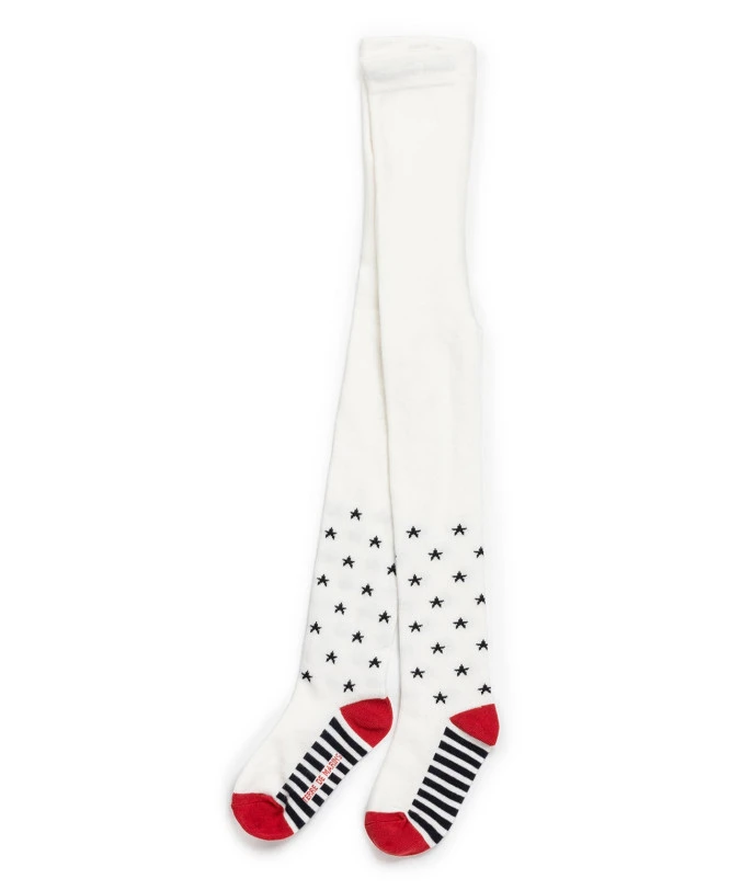 Collants Fille Blancs Avec étoiles 3 Collants Fille Blancs Avec étoiles