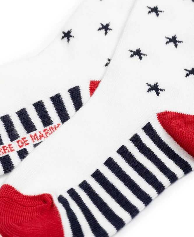 Collants Fille Blancs Avec étoiles 5 Collants Fille Blancs Avec étoiles – Image 3