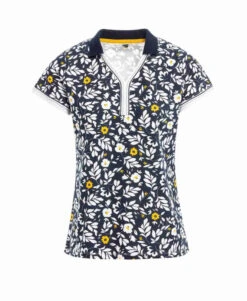 POLO MC IMPRIME JAUNE BIALA