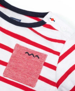 MARINIERE ML FOND BLANC RAYE ROUGE PELY -Vetements Simples Magasin prod 4361 mariniere ml fond blanc raye rouge pely 666x812 fc7ea0111e0b