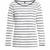 T-shirt Rayé Manches Longues Femme 2 T-shirt Rayé Manches Longues Femme -Vetements Simples Magasin prod 450 tee shirt ml fond naturel raye bleu nuit heme 666x812 fc7ea0111e0b
