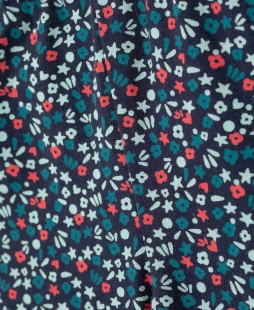 Legging Long Fille Imprimé Fleuri -Vetements Simples Magasin prod 4523 calecon legging long imprime fleuri vert maira 666x812 fc7ea0111e0b