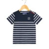 Marinière Enfant Bleu Marine 1 Marinière Enfant Bleu Marine -Vetements Simples Magasin prod 4563 mariniere mc fond indigo raye blanc aqoi 666x812 fc7ea0111e0b