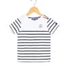 Marinière Enfant Rayé Bleu Marine -Vetements Simples Magasin prod 4566 mariniere mc fond blanc raye indigo aqoi 666x812 fc7ea0111e0b