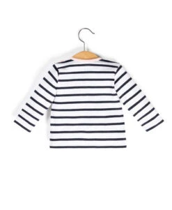 MARINIERE ML FOND BLANC RAYE INDIGO PESTELA -Vetements Simples Magasin prod 4570 mariniere ml fond blanc raye indigo pestela 666x812 fc7ea0111e0b
