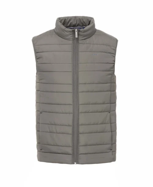 Doudoune Sans Manches Kaki Foncé Homme