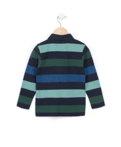 POLO ML FOND BLEU RAYE MULTICOLOR BATURO 6 POLO ML FOND BLEU RAYE MULTICOLOR BATURO -Vetements Simples Magasin prod 4654 polo ml fond bleu raye multicolor baturo 666x812 fc7ea0111e0b