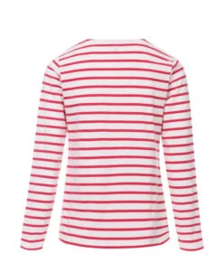 Vetements Simples Magasin -Vetements Simples Magasin prod 4692 tee shirt ml fond naturel raye rose accot 666x812 fc7ea0111e0b