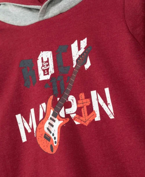 Sweat à Capuche Rouge Garçon 7 Sweat à Capuche Rouge Garçon -Vetements Simples Magasin prod 4720 sweat a capuche rouge grenat bozou 666x812 fc7ea0111e0b