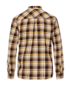 Chemise à Carreaux Marron Homme -Vetements Simples Magasin prod 4836 chemise chemisier ml carreaux chocolat fedra 666x812 fc7ea0111e0b