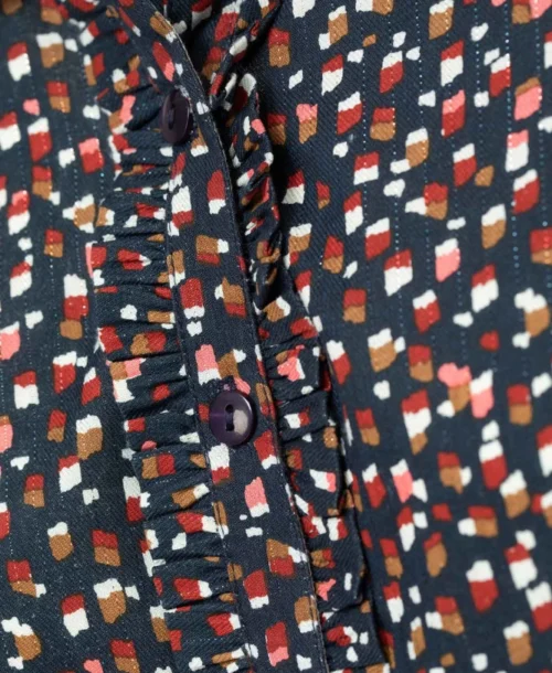 Chemise Imprimé Manches Longues Femme 7 Chemise Imprimé Manches Longues Femme -Vetements Simples Magasin prod 4867 chemise chemisier ml imprime multico kettia 666x812 fc7ea0111e0b